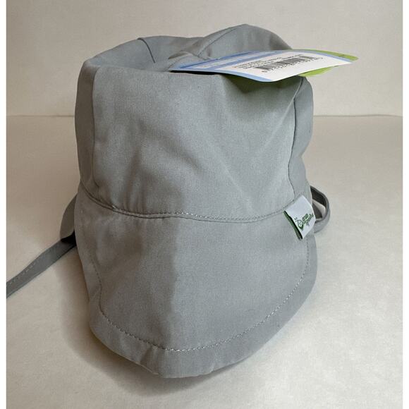 Green Sprouts I Play Sun Protection UPF 50+ Hat Solid Gray Size 0-6 Months NWT - Picture 6 of 6